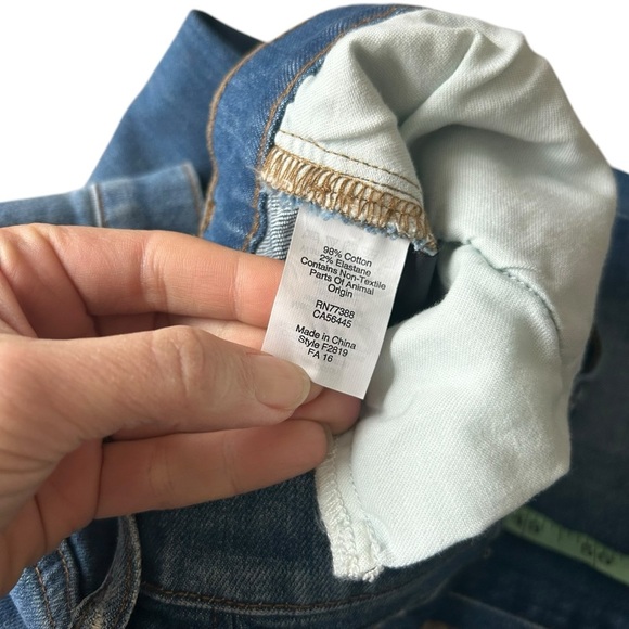 NWT Madewell The Slim Boyjean in Walton Wash size 27 straight leg F2819 mid rise - Picture 5 of 8